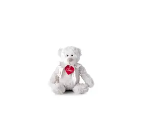 Plyšový medveď Spencer s mašľou / 26 cm / od 0 mesiacov