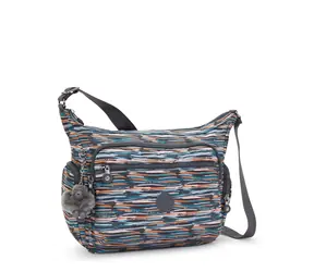 Kipling GABBIE Mineral Stripes / Kabelka / Polyamid / Vodoodpudivá úprava