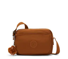 Kipling ABANU M Stylish Mokka / Taška cez rameno / 24 × 17 × 9 cm / 4 l / Polyamid