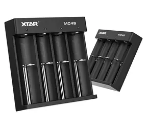 Xtar MC4S / Nabíjačka batérií / Li- ION / Ni-MH / Ni-Cd / 4 sloty / AA, AAA, C, D
