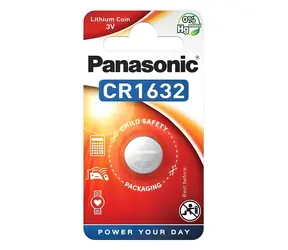 Panasonic CR-1632EL/1B / Gombíková batéria / Lítiová / 3V / 1 ks / v blistri