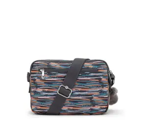Kipling ABANU M Mineral Stripes / Kabelka / 24 × 17 × 9 cm / 4 l / 0,3 kg
