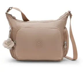 Kipling GABB Tan Beige / Kabelka / Crossbody / Polyamid / Nastaviteľný popruh