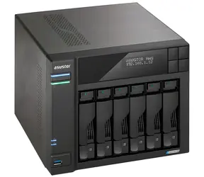 Asustor Lockerstor 6 Gen2-AS6706T / NAS server / 6x 2,5 "/3,5" SATA III / Celeron N5105 / 8GB RAM / 2x 5GbE / 4X M.2