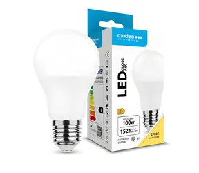 Modee A60 / LED žiarovka / E27 / 13,8 W náhrada 100W / 1521 lm / 2700K