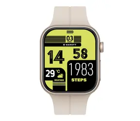 Garett Next AI 4G strieborná / Chytré hodinky / 2,04 "AMOLED / GPS / 4G LTE / SOS / IP65 / Android & iOS