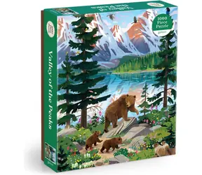 Galison Puzzle Údolie hôr / 1000 dielikov / 50,8 x 68,6 cm