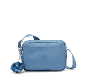 Kipling ABANU Vintage Blue / Kabelka / Polyamid / Nastaviteľný popruh / 4 vrecká na zips