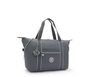 Kipling ART M Moonlit Grey / Taška cez rameno / Voduodolný polyamid / Nastaviteľný popruh
