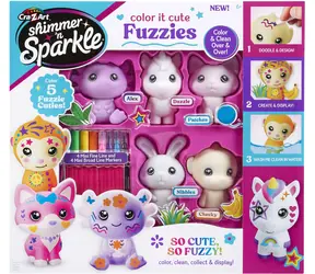 MAC TOYS Cra-Z-Art Maľovanie roztomilých zvieratiek / Vyfarbovacia sada / Zmývateľné vodou / od 6 rokov