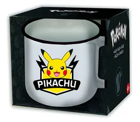 Keramický hrnček Pikachu 415 ml / Hrnček / Do umývačky aj mikrovlnky / Darčekový box