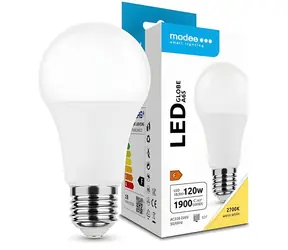 Modee A65 / LED žiarovka / E27 / 18,5 W náhrada za 120W / 1900 lm / teplá biela 2700K