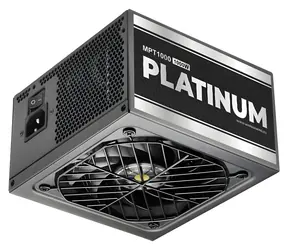 Mars Gaming MPT1000 čierna / Zdroj ATX / 1000 W / 80 PLUS Platinum / 24-pin ATX