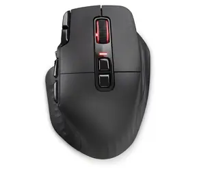 Mars Gaming MMWHEX16 čierna / Bezdrôtová herná myš / Bluetooth / Optická / 24000 DPI / 16 tlačidiel
