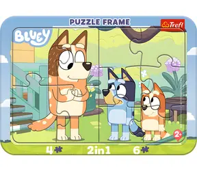 Trefl Baby puzzle Blue a Bingo 2v1 / 10 dielikov / 26 x 16 cm