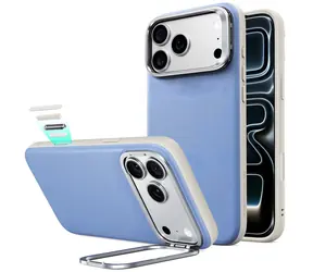 ESR Atelier Kickstand MagSafe svetlo modrá / Kryt / Apple iPhone 18 Pro, 17 Pro / MagSafe / Výklopný stojan