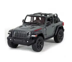 SPARKYS Kovový model auta Jeep Wrangler 2018 / Kov / Spätné natiahnutie / od 3 rokov