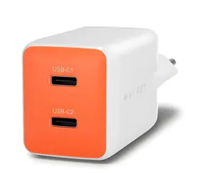 Targus HyperJuice Flex 45W oranžová / Nabíjačka do siete / GaN / 2x USB-C