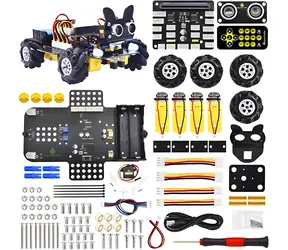KEYESTUDIO KS4032 Robotické auto Mecanum 4WD (bez dosky V2) / Stavebnice / Arduino Micro:bit