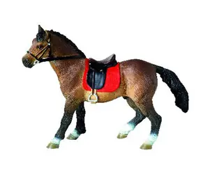 BULLYLAND Figúrka Kôň hanoverský žrebec 62682 / Plast / 11,4 cm