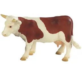 BULLYLAND Figúrka Krava Fanny hnedo-biela 62610 / Plast / od 3 rokov