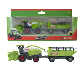 SPARKYS FARM SERVICE Kombajn s prívesom / 1:50 / od 3 rokov