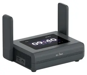 GL.iNet Slate 7 Pro / Router / Wi-Fi 7 / trojpásmový / dotykový displej / VPN / 2× 2,5G Port