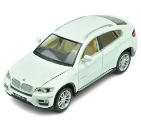 SPARKYS Kovový model BMW X6 / 1:32 / zvuk a svetlo / otváracie dvere / od 3 rokov