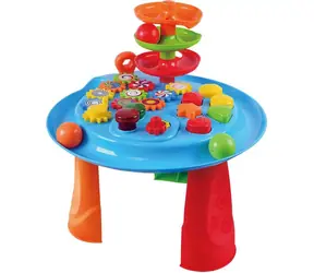 PLAYGO Hrací stôl s ozubenými kolieskami / 11 dielikov / Plast / od 12 mesiacov