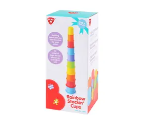 PLAYGO Skladacie tégliky / 10 ks / Plast / od 18 mesiacov