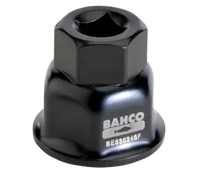 BAHCO BE6308015F / Nástrčná hlavica na olejový filter / 80 mm / 15 drážok
