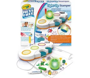 CRAYOLA Svietiace pečiatky Color Wonder Mess Free / Kreatívna sada / pre deti