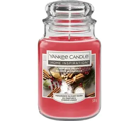 Yankee Candle Home Inspiration Cinnamon Delight / Vonná sviečka / 538 g