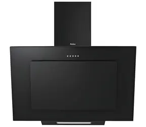 Amica OKP6251S čierna / Komínový digestor / skosený / 228 m3/h / 3 rýchlosti / LED / energetická trieda C