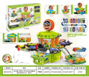 SPARKYS Umývačka áut Service Car / Herný set / autíčko meniace farbu / plast