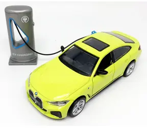 SPARKYS Kovový model auta BMW I4 M50 / 1:34 / Otváracie dvere / Svetelné a zvukové efekty / od 3 rokov