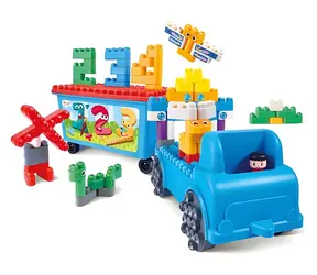 Hape Stavebnica Odťahovka s číslami