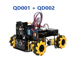 ACEBOTT STEM robotická stavebnica SMART Car QD001 / 4WD Mecanum kolesa / ESP32 / Programovateľné / od 10 rokov