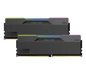 KLEVV CRAS V RGB čierna / Pamäť RAM / DDR5 / 32GB (2x16GB) / 7200MHz / CL34 / AMD EXPO