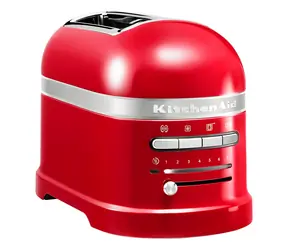 KitchenAid 5KMT2204EER červená / Toaster / 1250 W / 2 plátky / 7 úrovní prepečenia