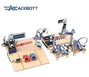 ACEBOTT Vzdelávacia sada Transport Easy-Plug Level 1 QE027 / STEM / ESP32 / Arduino / od 8 rokov