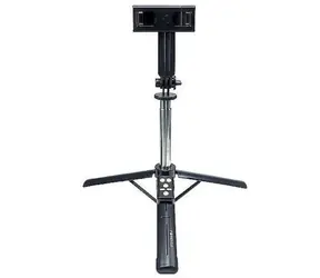 Forever SST-100 čierna / Selfie tyč / Statív / Bluetooth ovládač / Nastaviteľná dĺžka 19-75 cm / Hmotnosť 150 g