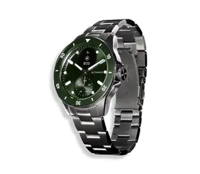 Withings Scanwatch Nova 42mm zelená / Chytré hodinky / OLED 0.63 "/ 10ATM / GPS / BT / výdrž až 30 dní