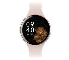 MyPhone Watch Mini ružová / múdre hodinky / 1.04 "AMOLED / 340x340 / Bluetooth 5.2 / IP68