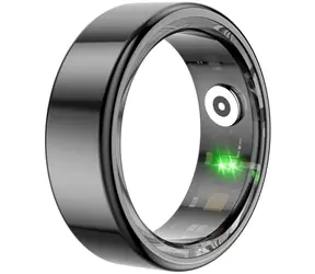 CARNEO SMART Ring (veľ. 12) čierna / Šikovný prsteň / BT 5.0 / IP68