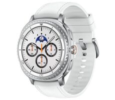 Samsung Galaxy Watch 8 Classic (46 mm) BT biela / Chytré hodinky / AMOLED / Wi-Fi / Bluetooth / GPS / Wear OS