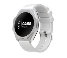 Canyon Otto SW-86 biela / Chytré hodinky / 1.3 "LTPS / snímač tepu / BT 5.1 / IP68 / Android a iOS