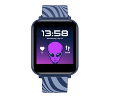 Canyon Joyce KW-43 modrá / Chytré hodinky / 1.54 "IPS / snímač tepu / BT 4.0 / IP67 / Canyon Life / Android a iOS