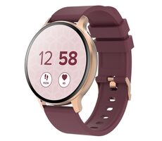 Canyon Badian SW-68 ružová / Chytré hodinky / 1.28 "TFT / snímač tepu / BT 5.0 / IP68 / Multi-šport / Android a iOS