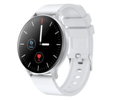 Canyon Badian SW-68 strieborná / Chytré hodinky / 1.28 "TFT / snímač tepu / BT 5.0 / IP68 / Multi-šport / Android a iOS